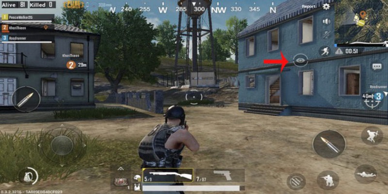 Điều chỉnh nút bấm khi chơi PUBG