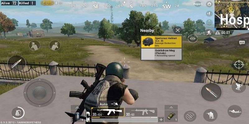 Chức năng có sẵn trong PUBG